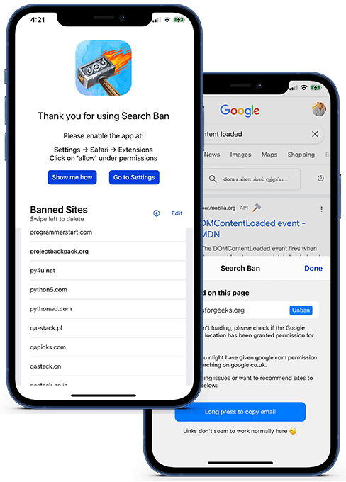 Sink It for Google